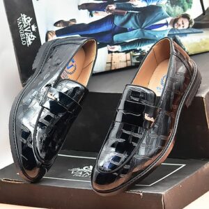 Vangelo Shining Shoe – Black